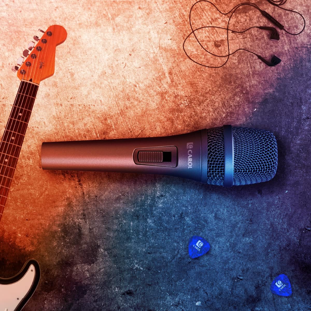 Dynamic Microphone with Super-Cardiod Unidirectional, Slide Potentiometer Switch W797223