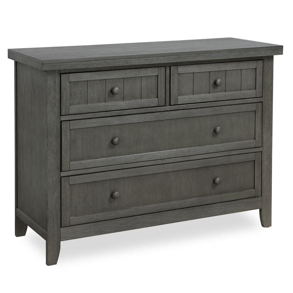Maple Double Dresser In Weathered Grey P1561