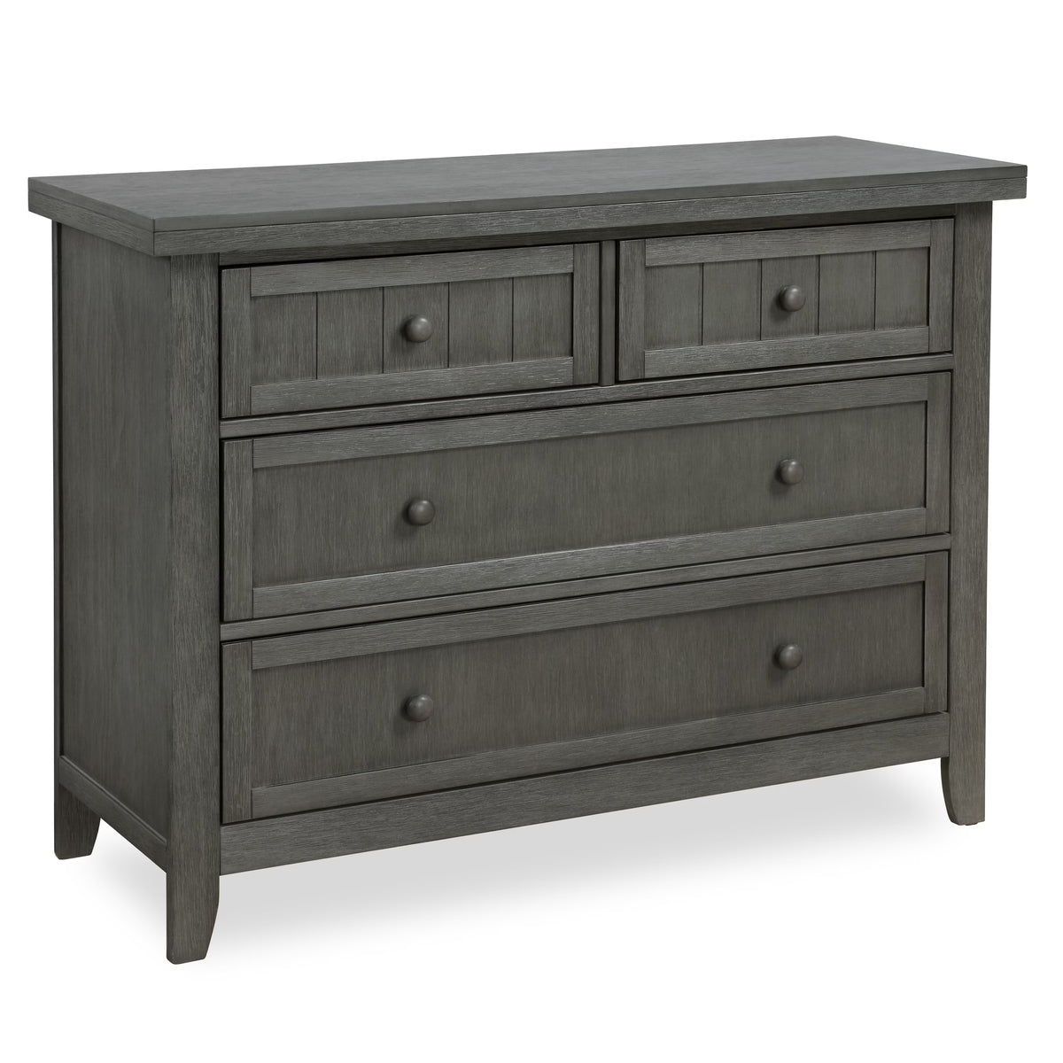 Maple Double Dresser In Weathered Grey P1561