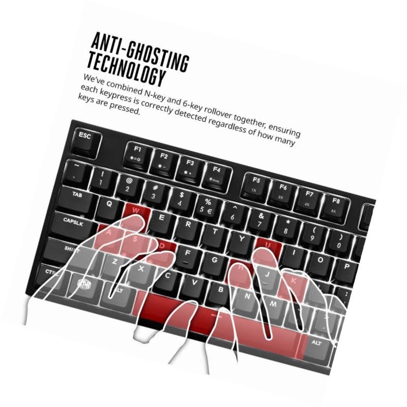 Black USB Mechanical Keyboard I22913