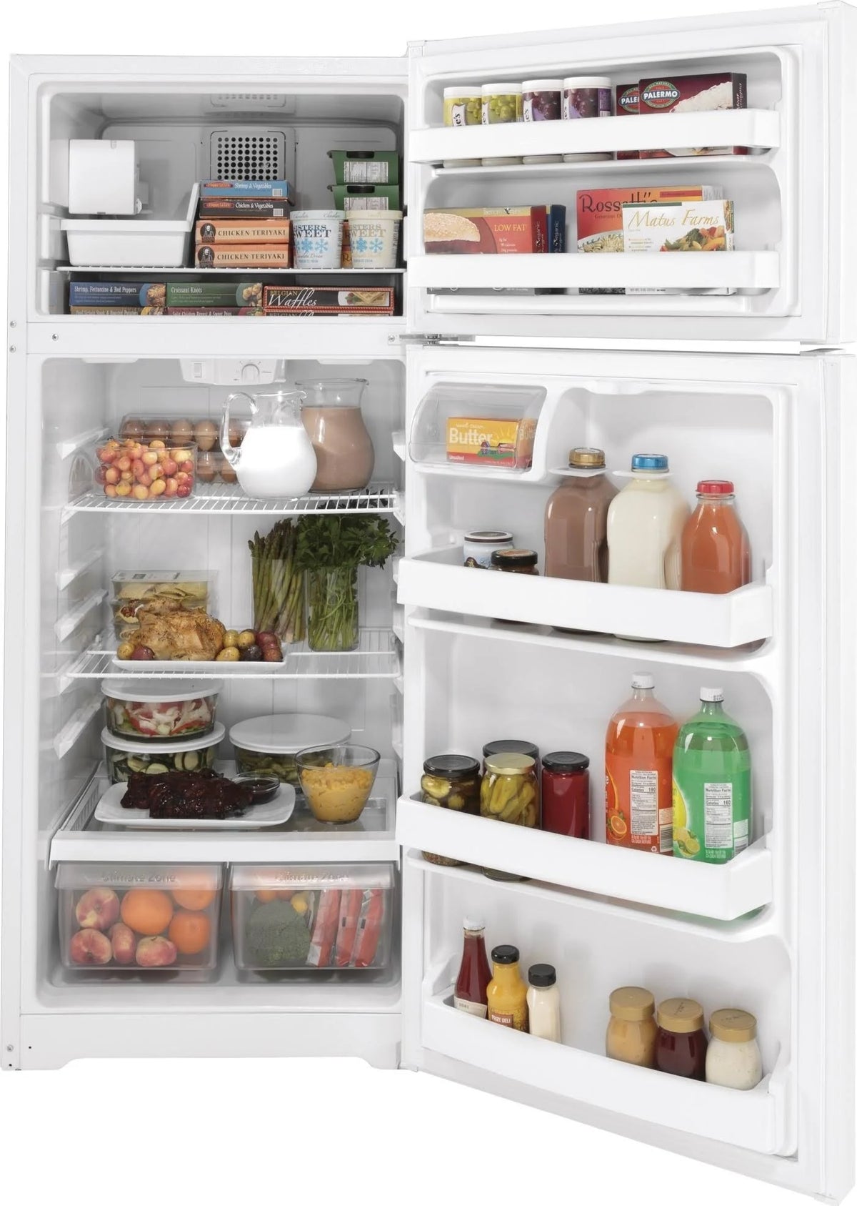 17.5 cu.ft. White Top Freezer Refrigerator N252522