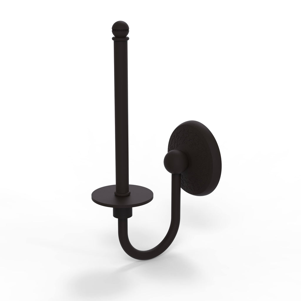 Matte White Upright Toilet Tissue Holder L16405