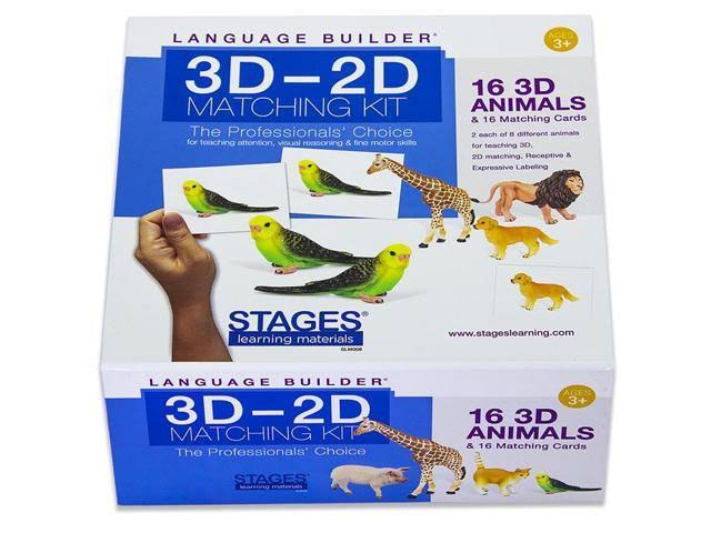 3D 2D Match Kit Animals H212