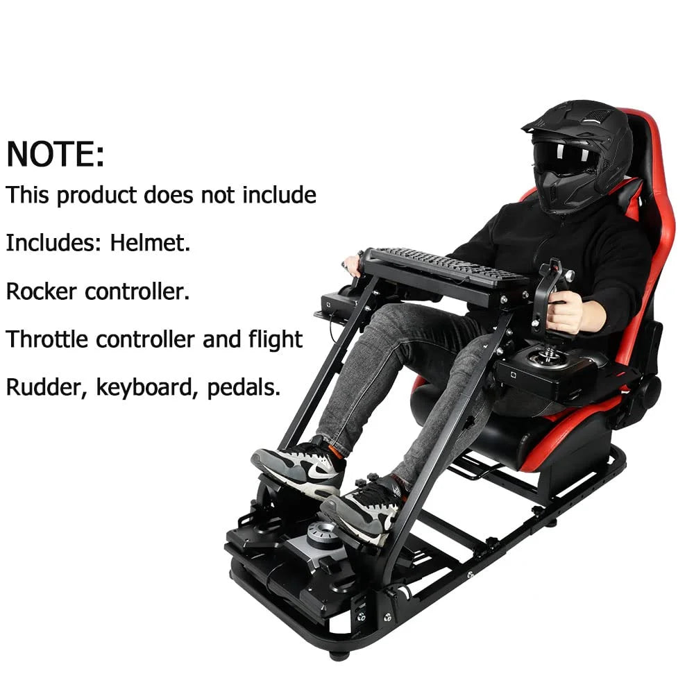 Racing Flight Sim Cockpit with Gaming Seat V785322