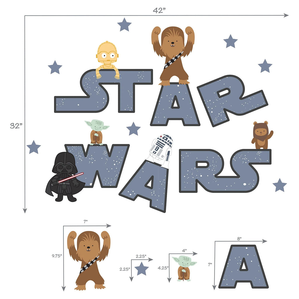 Star Wars Millennium Falcon 4-Piece Baby Crib Bedding Set U299372