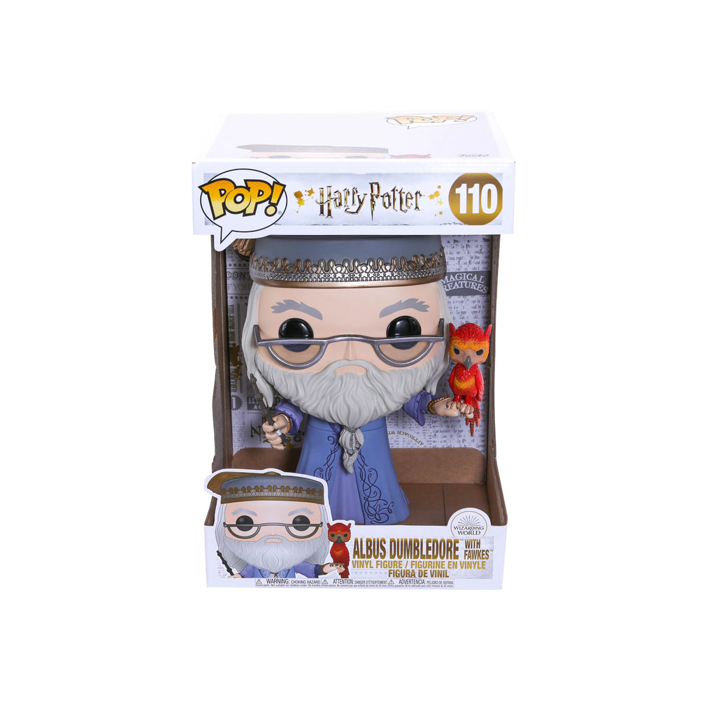10" Harry Potter Dumbledore w/Fawkes T16303