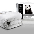 Twin White Microfiber Down-Alternative Comforter W155