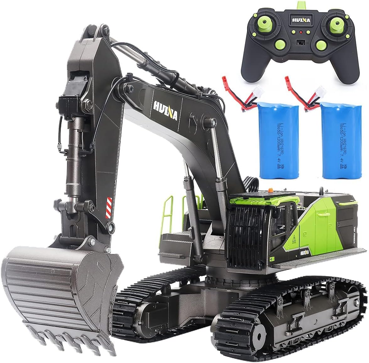 RC Excavator Toy with LED Light Sounds Y350