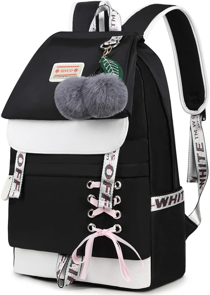 Casual Laptop Backpack School Bag D6011