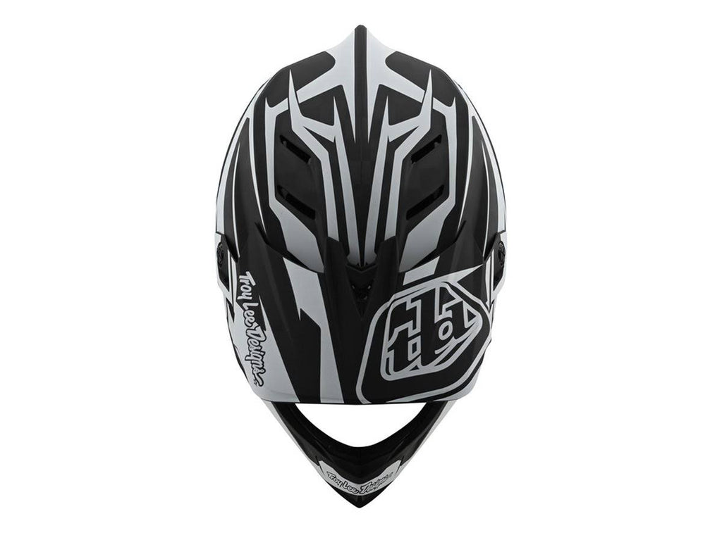 XL Black White Carbon Helmet J989757