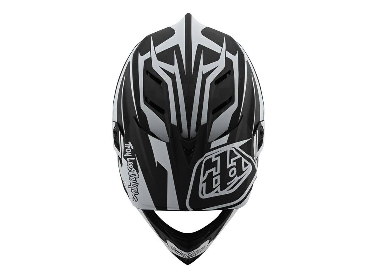 XL Black White Carbon Helmet J989757