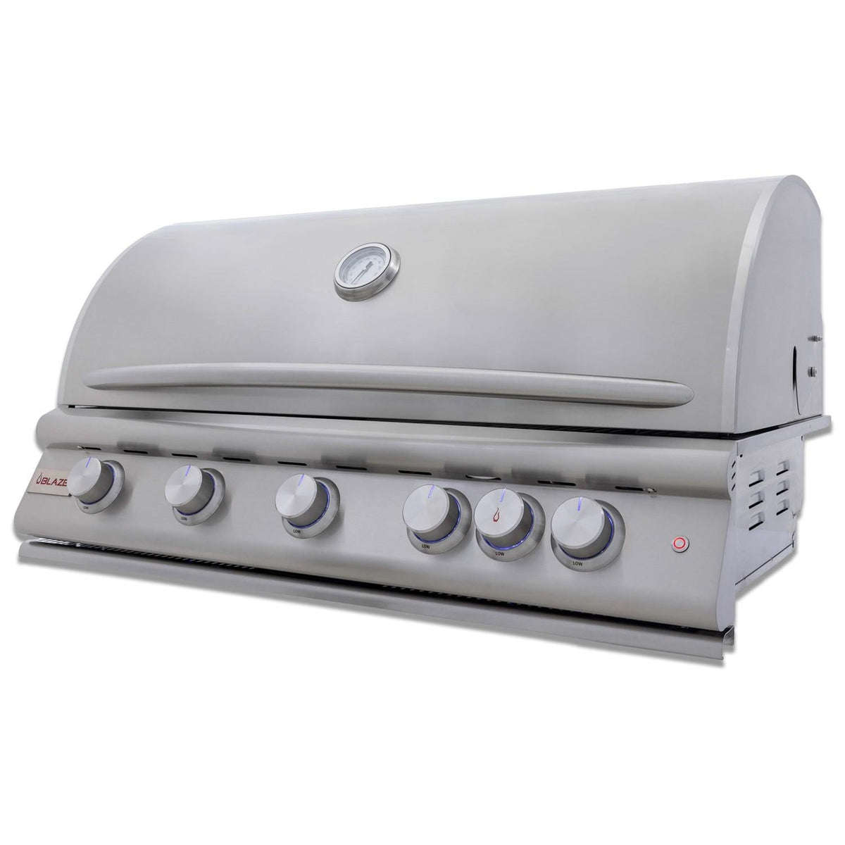 40-Inch 5-Burner Built-In Propane Gas Grill with Rear Infrared Burner J884208