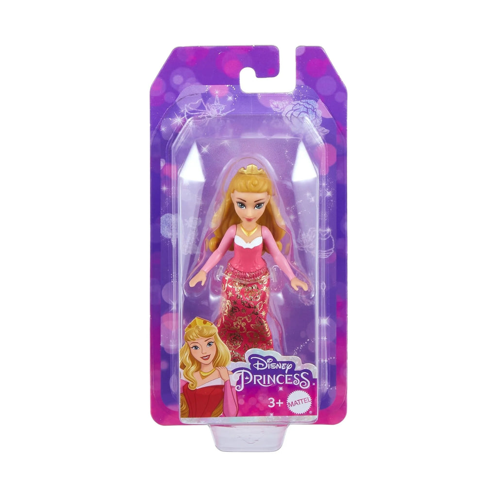 2 Disney Princess 3.5-inch Small Doll - Aurora & Mulan T725384