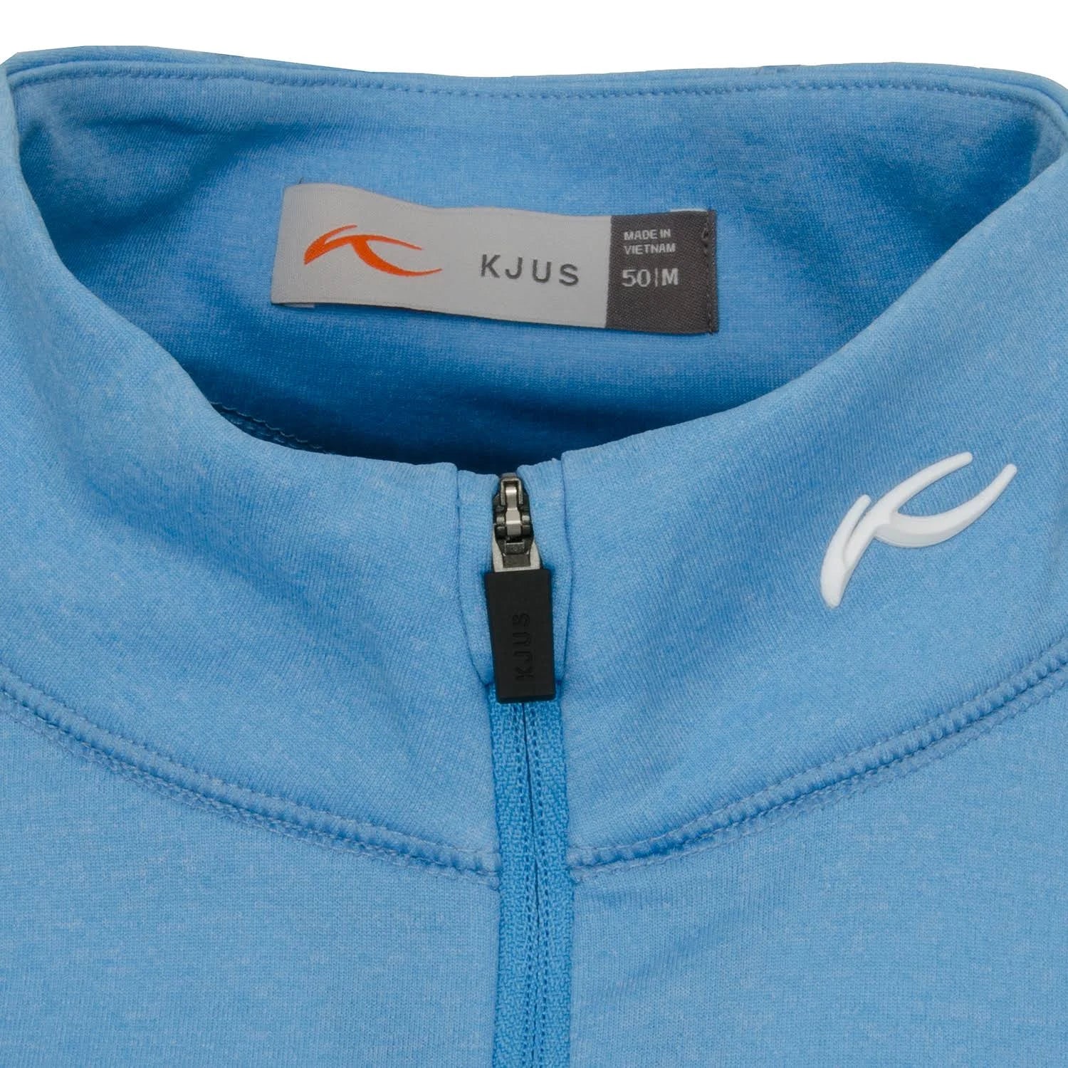 Aqua Splash Melange Half Zip E617
